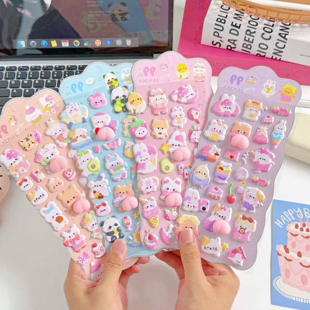 Phone Cases Kids - 4 Pieces 3D Soft Cute Butt