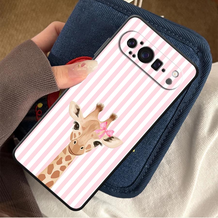 Phone Cases Google Pixel 7 - Cartoon Giraffe Funda Phone Cover Case