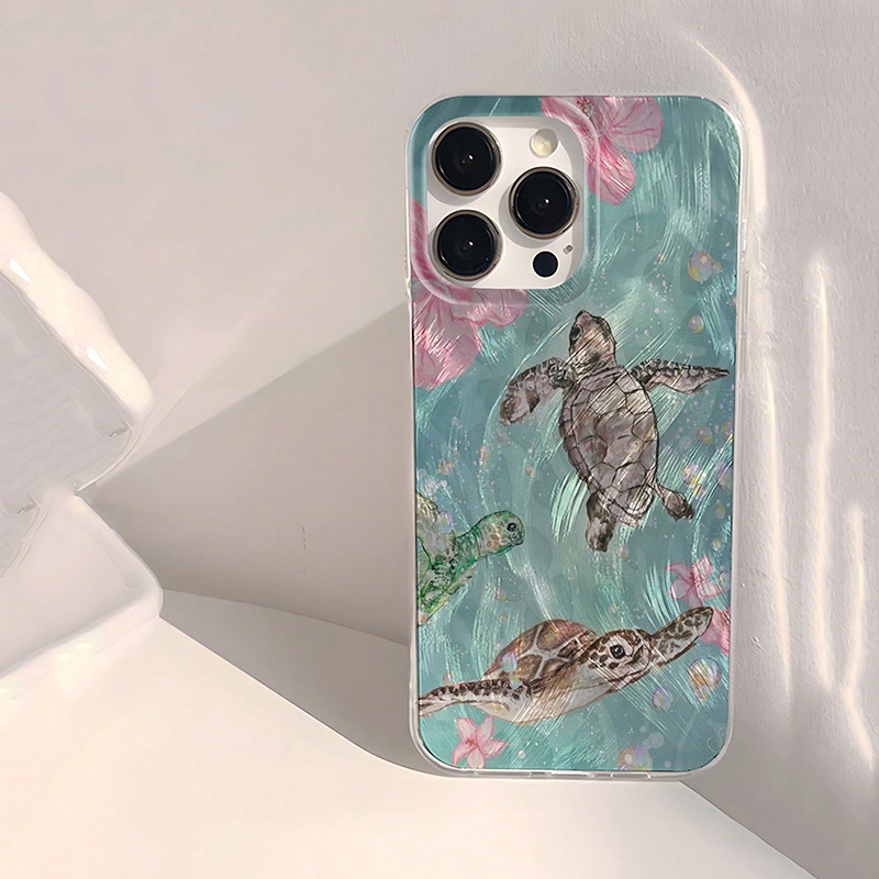 Phone Cases Beach - Sea Turtle Beach Pattern Phone Case