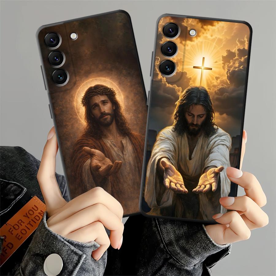 Phone Cases Jesus - Creative Jesus Art Phone Cover Case