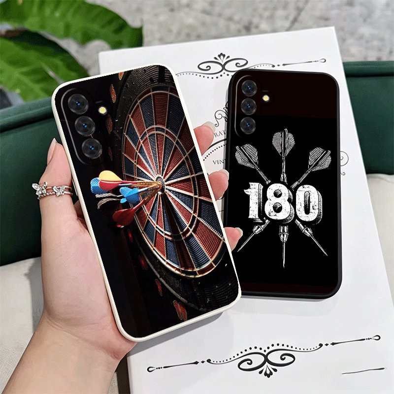 Phone Cases Target - Darts Aesthetics Wire Target Soft Phone