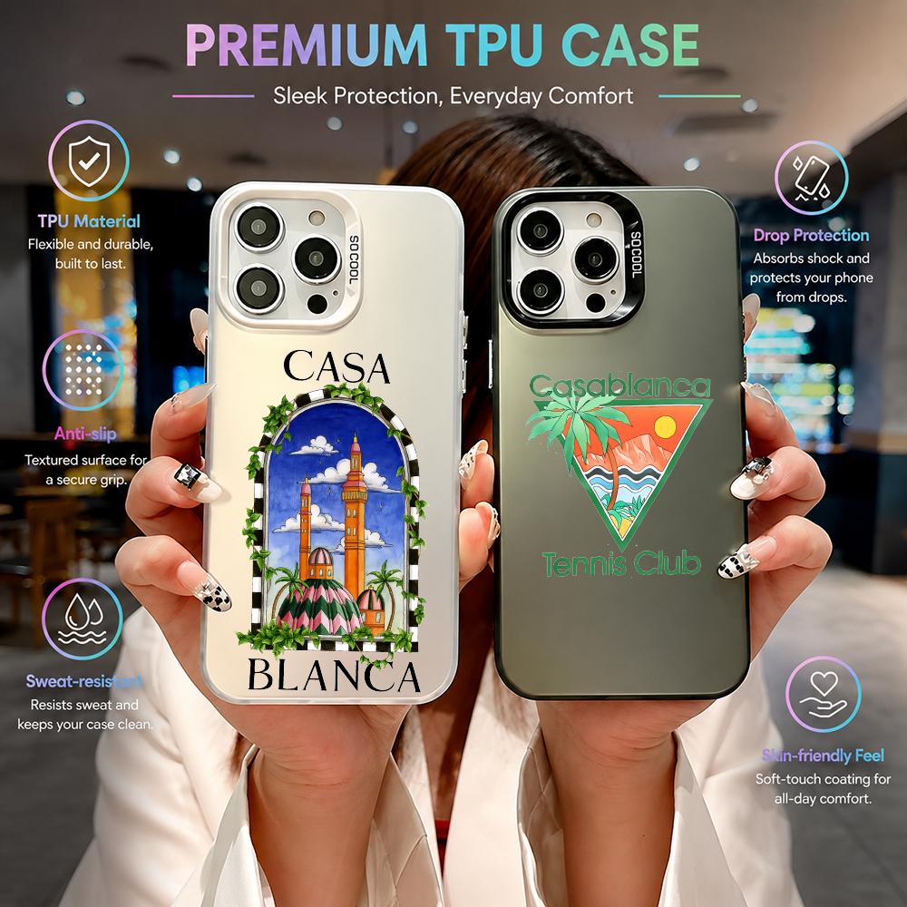 Phone Cases Classy - Luxury Casablancas Phone Case For iPhone