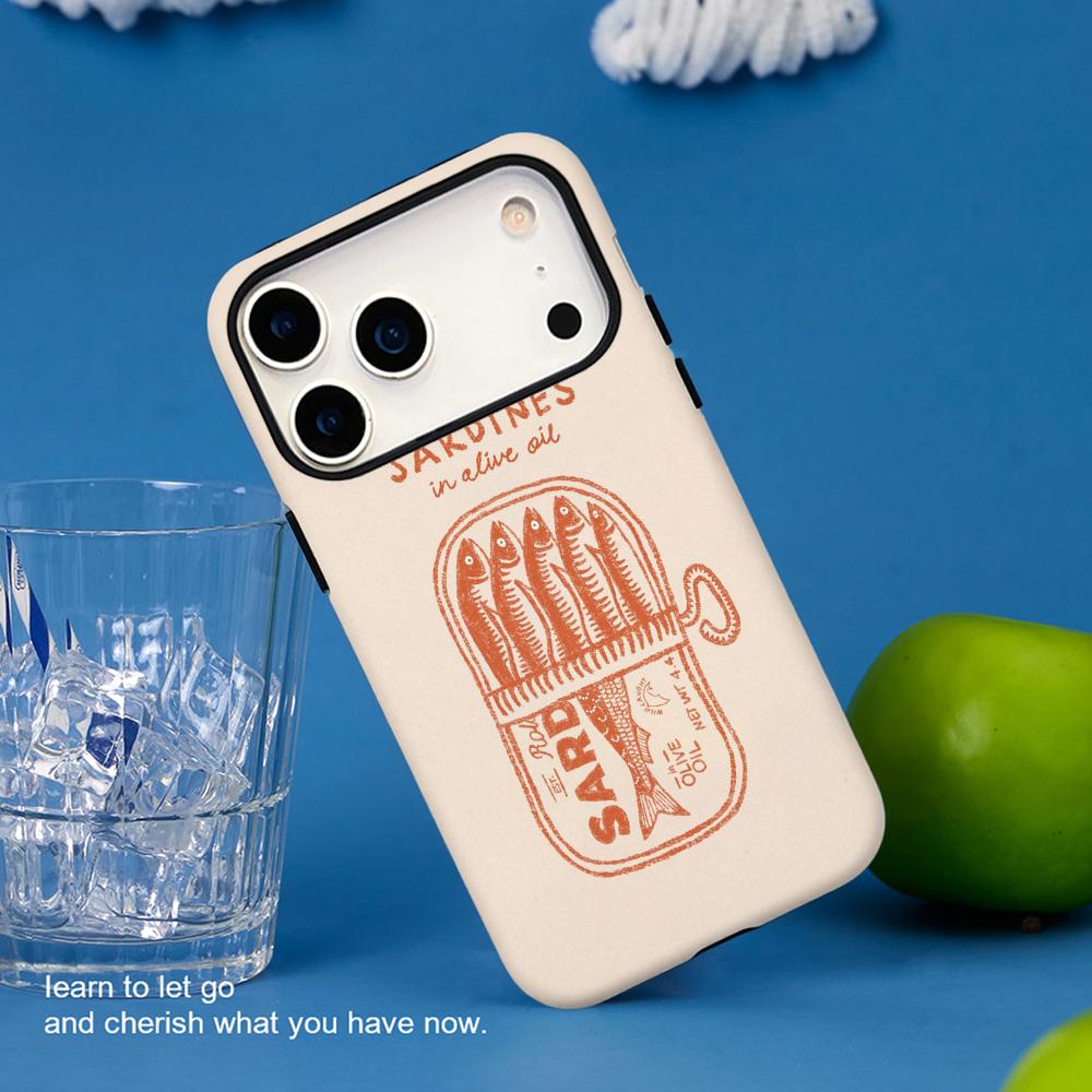 Phone Cases You Can Design - Sardine Cans Retro fashion Design Phone