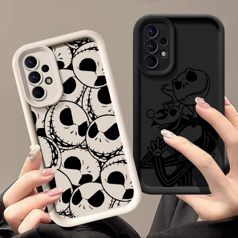 Phone Cases For Samsung A14 - Jack Sally Skellington Art Case For