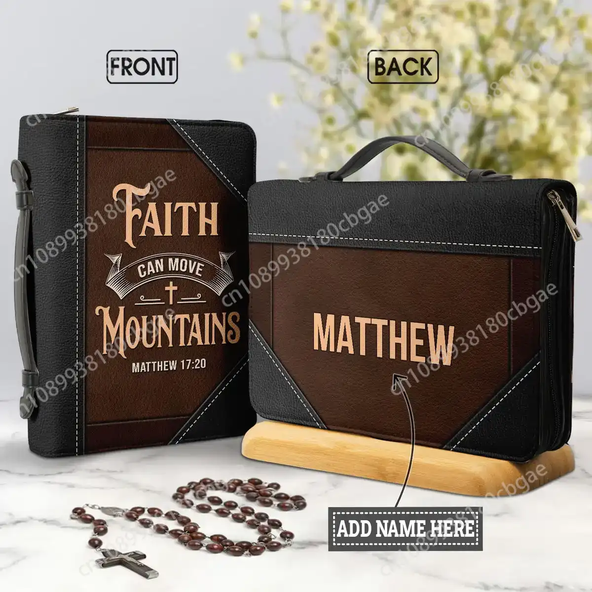 Phone Cases You Can Design - Women's Bible Bags Faith Can Move