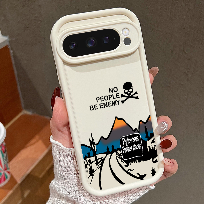 Phone Cases Google Pixel 7 - Mountain Road Patterned Phone Case For