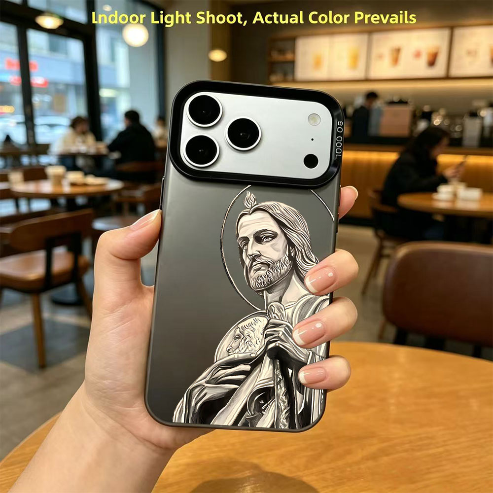 Phone Cases For Iphone 17 - San Judas Tadeo Pattern Design Phone