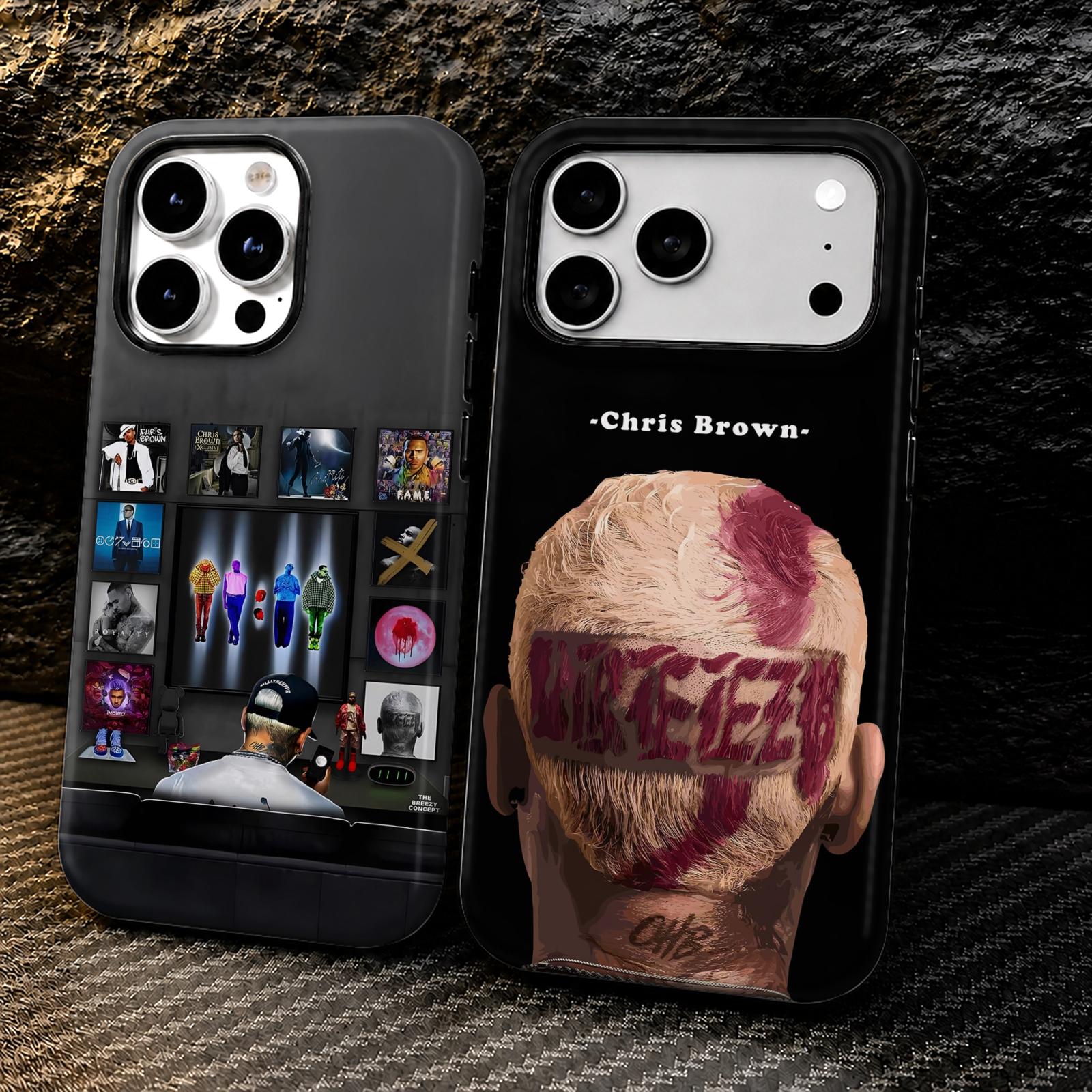 Phone Cases For Iphone 17 - Rap C-Chris B-Brown Phone Case For