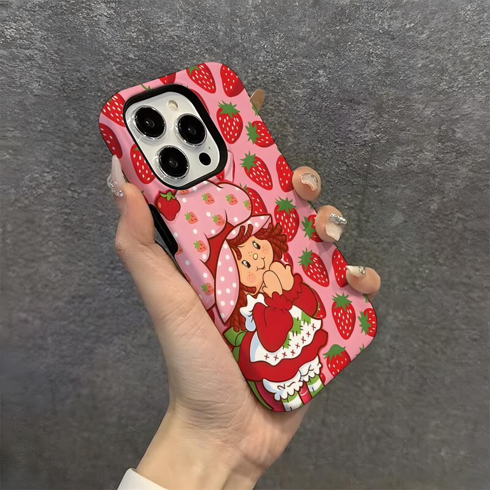 Phone Cases Louis Vuitton - V-Vintage-D-Strawberry Shortcake Phone Case Hard PC