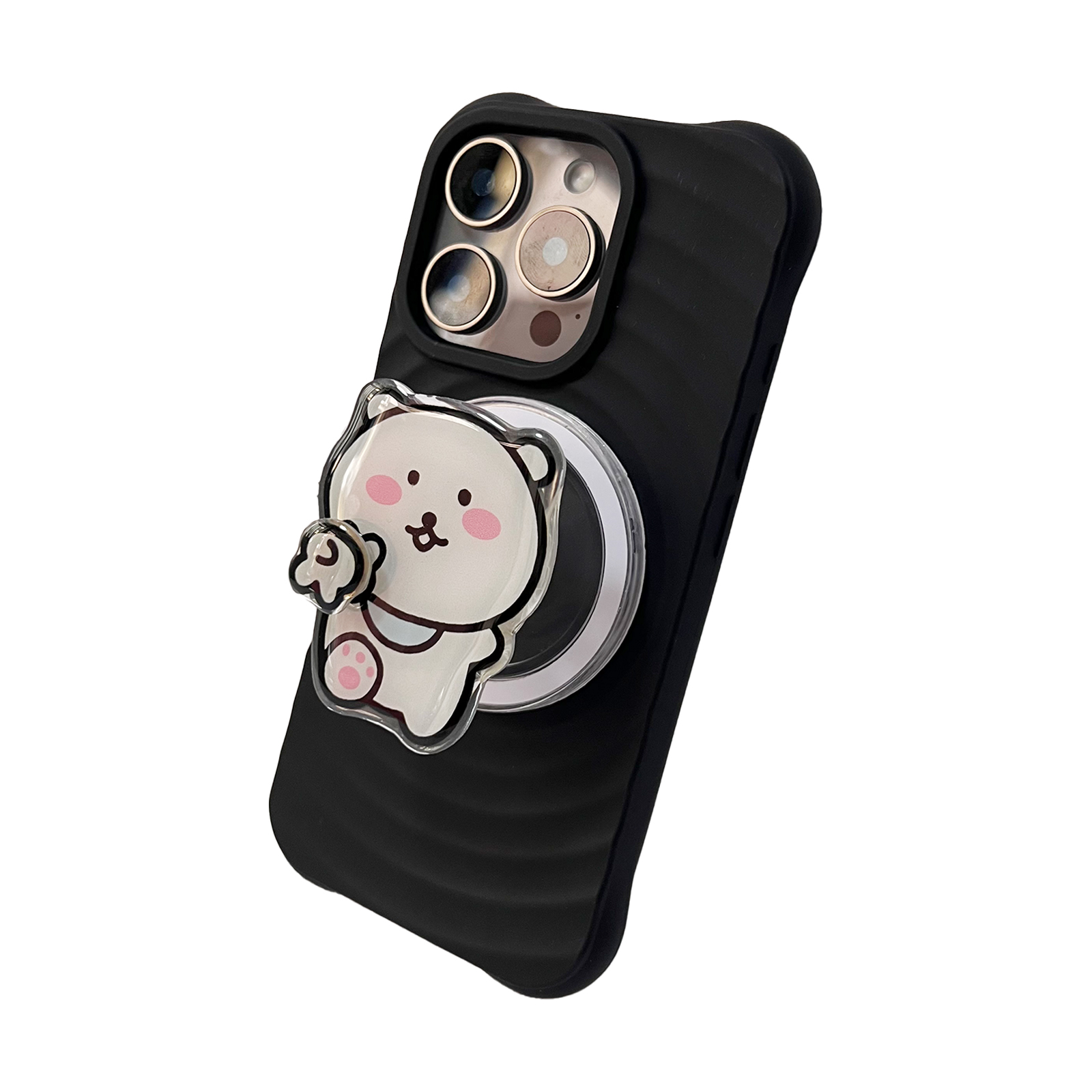 Phone Cases Louis Vuitton - Cute 360 Degree Rotation Walking V