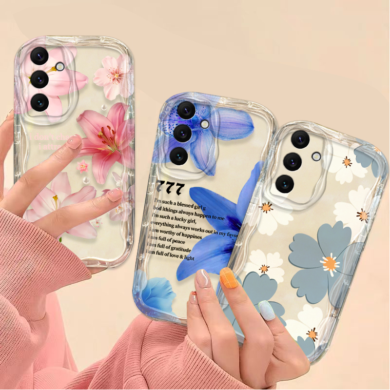 Beautiful Pink Lily Pattern Ph - Phone Cases For Samsung A14 review and price