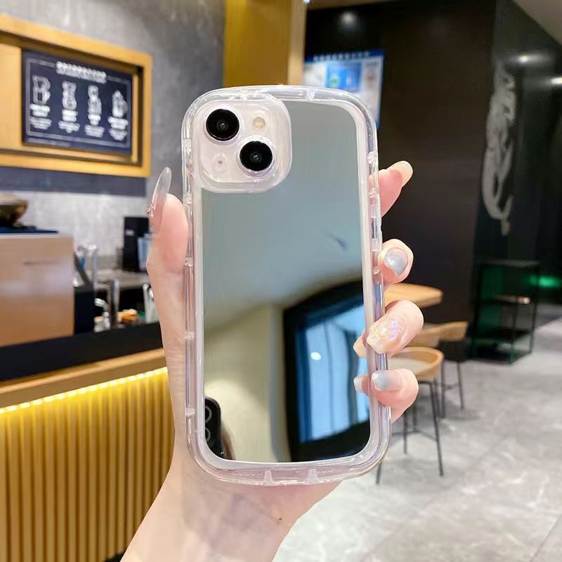 Luxury Transparent Mirror Phon - Phone Cases Classy review and price
