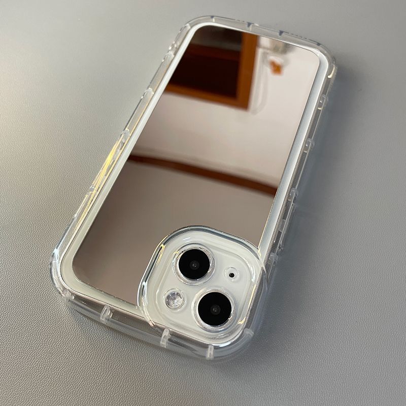 Luxury Transparent Mirror Phon - Phone Cases Classy review and price