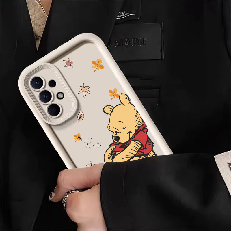 Autumn Winnie The Pooh Leaves  - Phone Cases For Samsung A14 review and price