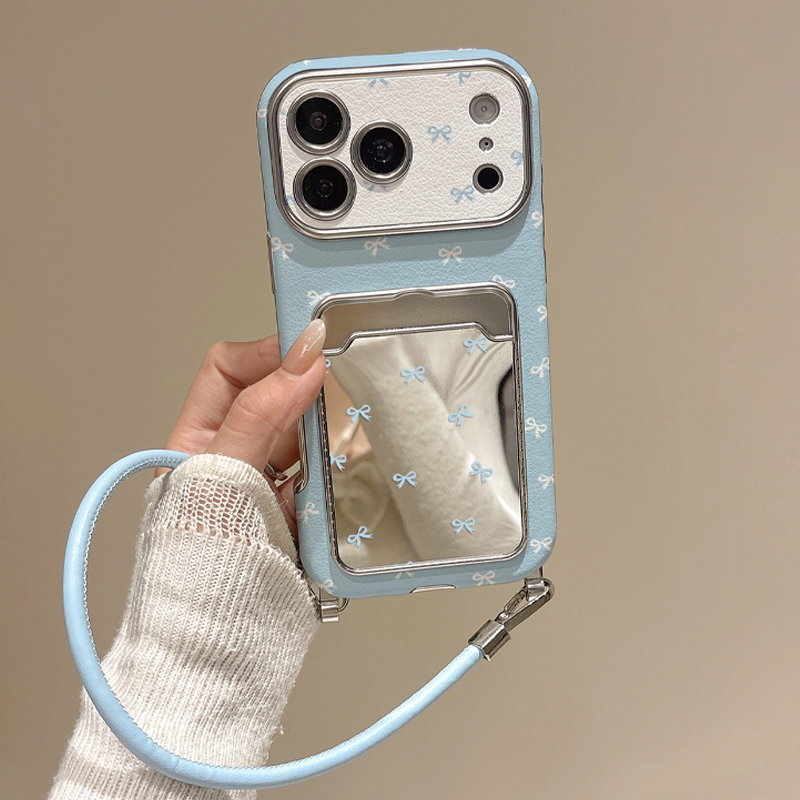 Cute Bow Mirror Card Holder Ph - Phone Cases With Wallet review and price