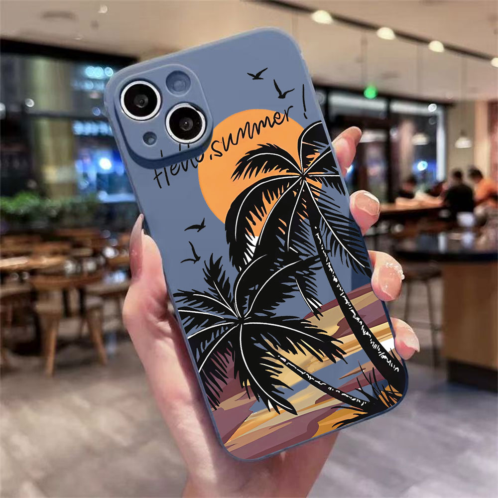 Retro Beach Pattern Phone Case - Phone Cases Beach review and price