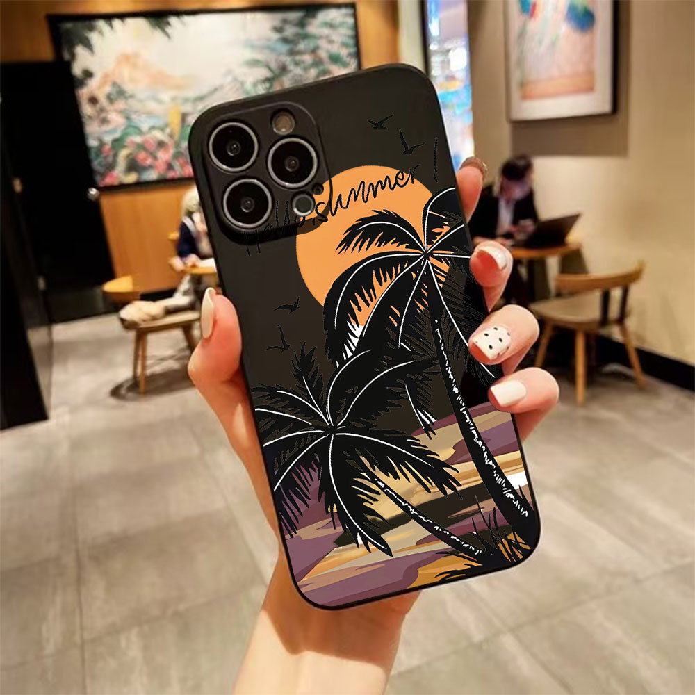 Retro Beach Pattern Phone Case - Phone Cases Beach review and price