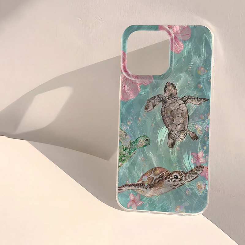 Sea Turtle Beach Pattern Phone - Phone Cases Beach review and price