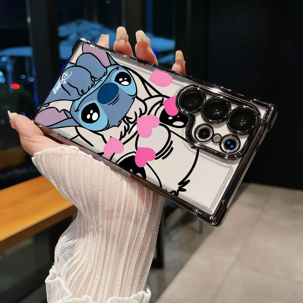 Stitch Line Background Silicon - Phone Cases Silicone review and price
