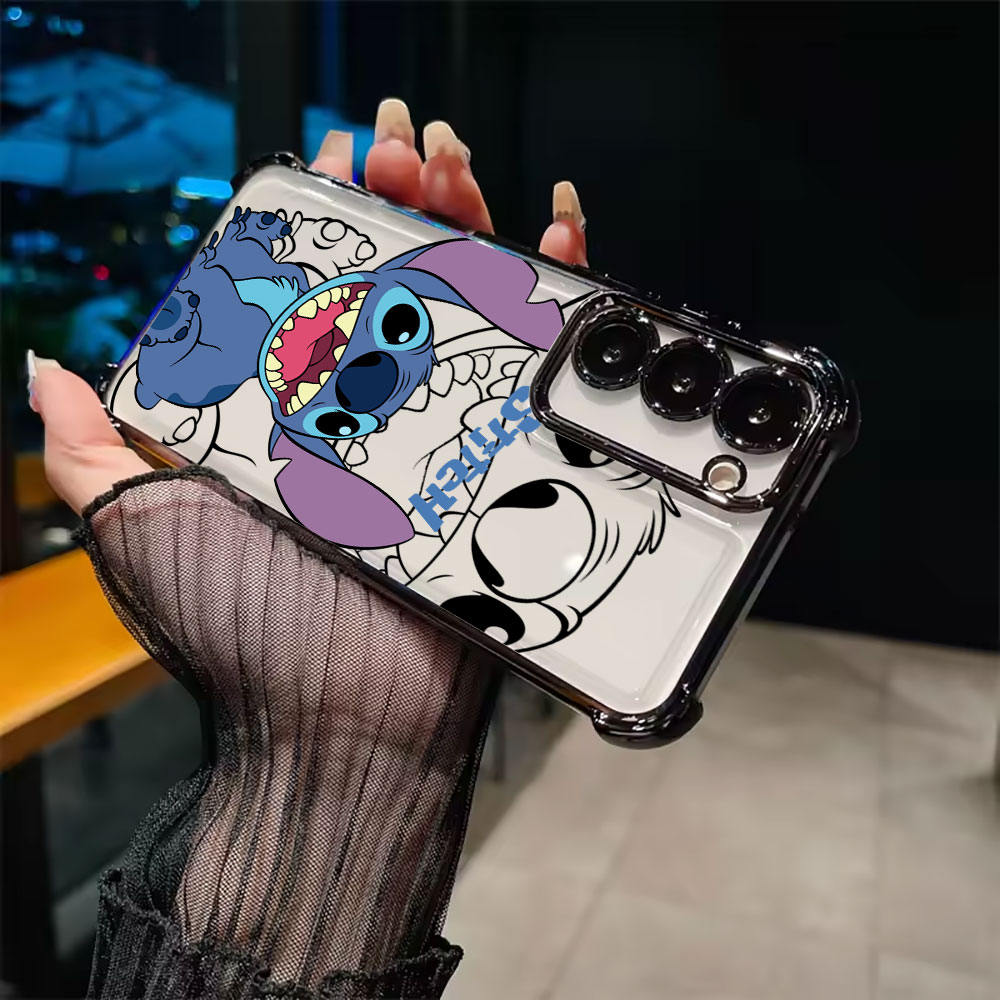 Stitch Line Background Silicon - Phone Cases Silicone review and price