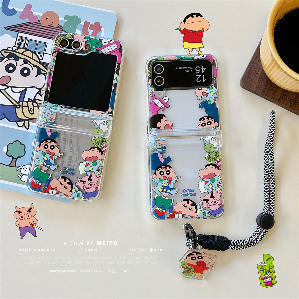 Cute Cartoon Japan Anime Crayo - Phone Cases With Wallet review and price