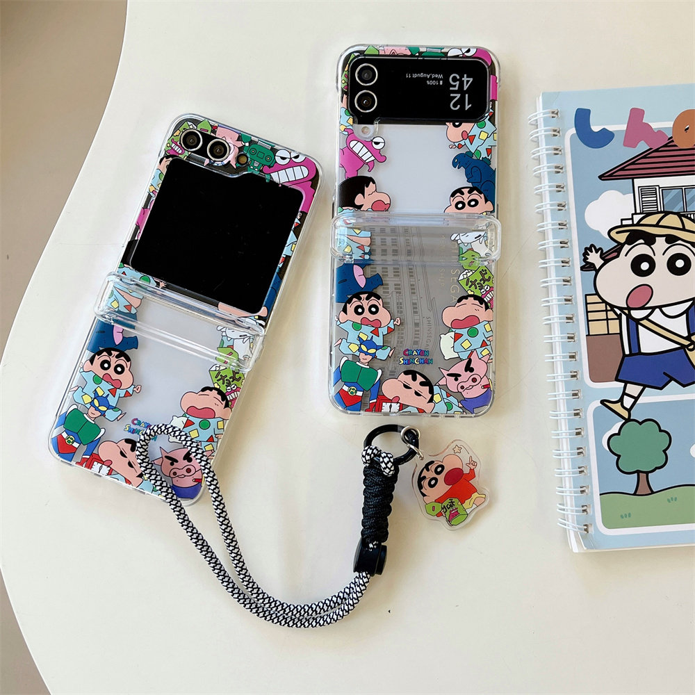 Cute Cartoon Japan Anime Crayo - Phone Cases With Wallet review and price