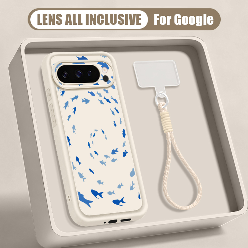 Humpback Whale Print Wrist Str - Phone Cases Google Pixel 7 review and price