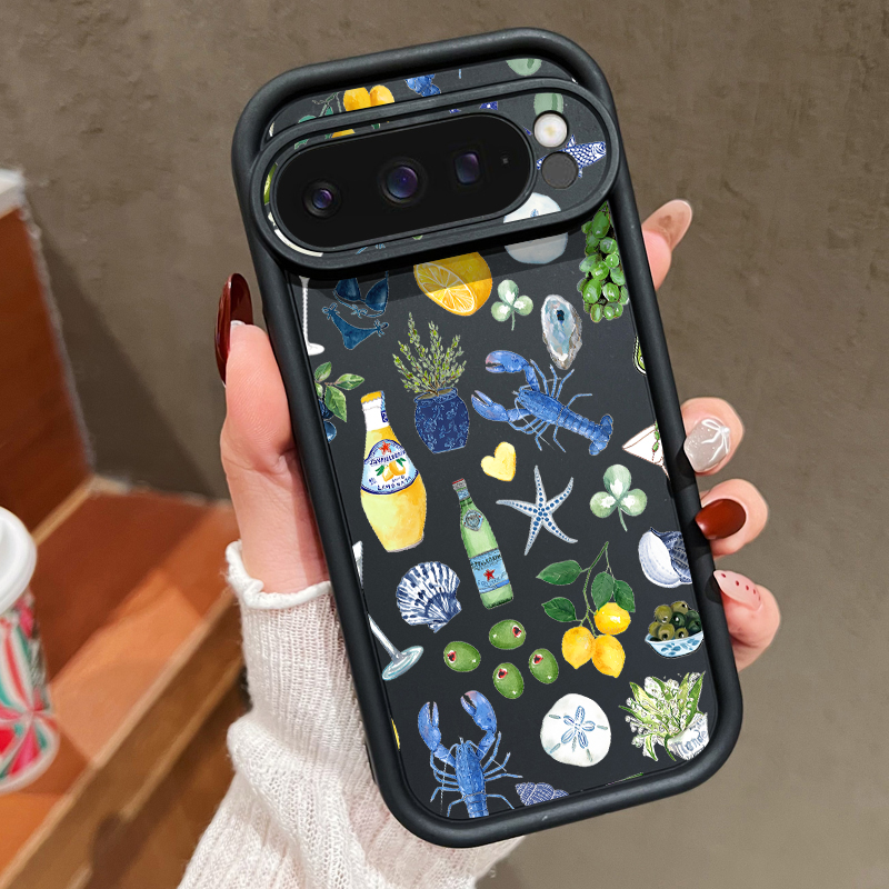 Ocean Whale Patterned TPU Phon - Phone Cases Google Pixel 7 review and price