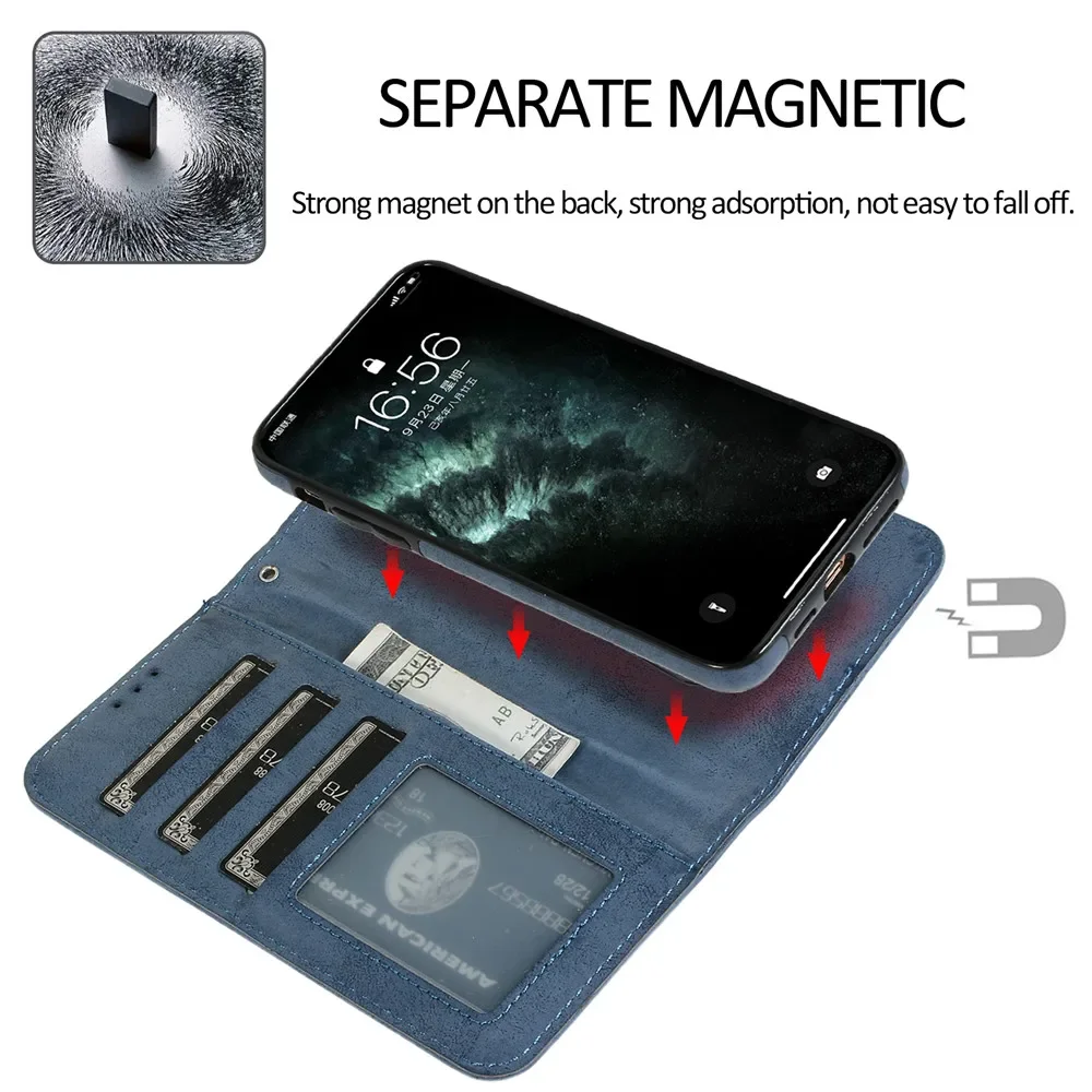 Luxury Leather Removable Flip  - Phone Cases Classy review and price