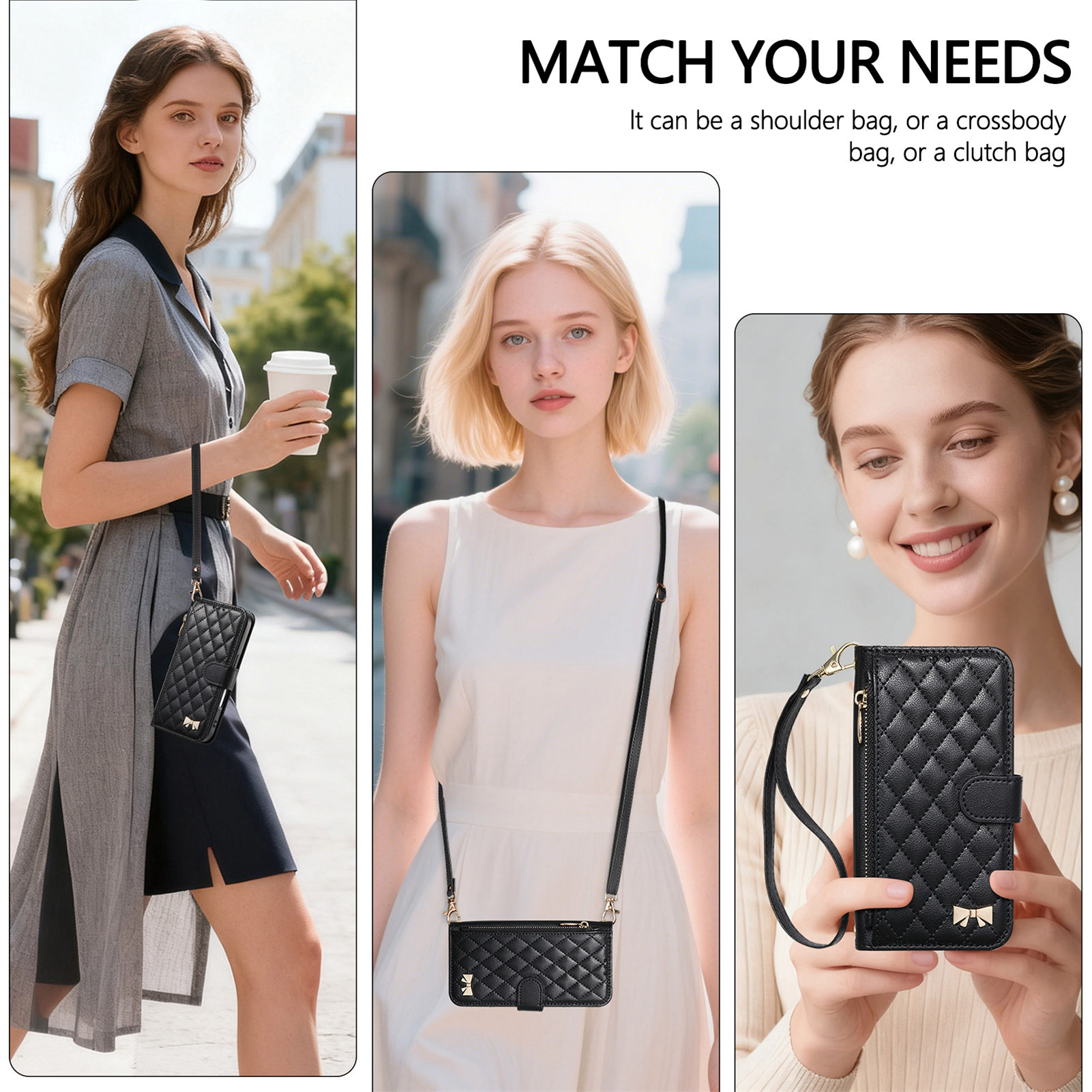 PU Leather Crossbody Flip Wall - Phone Cases With Wallet review and price