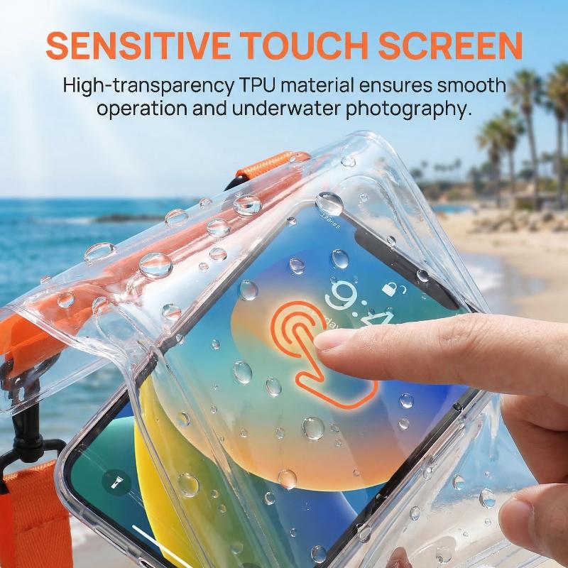 Large Capacity Waterproof Phon - Phone Cases Beach review and price