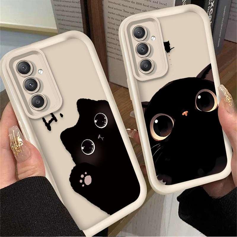 Lovely Big Eyed Cat Phone Case - Phone Cases For Samsung A14 review and price