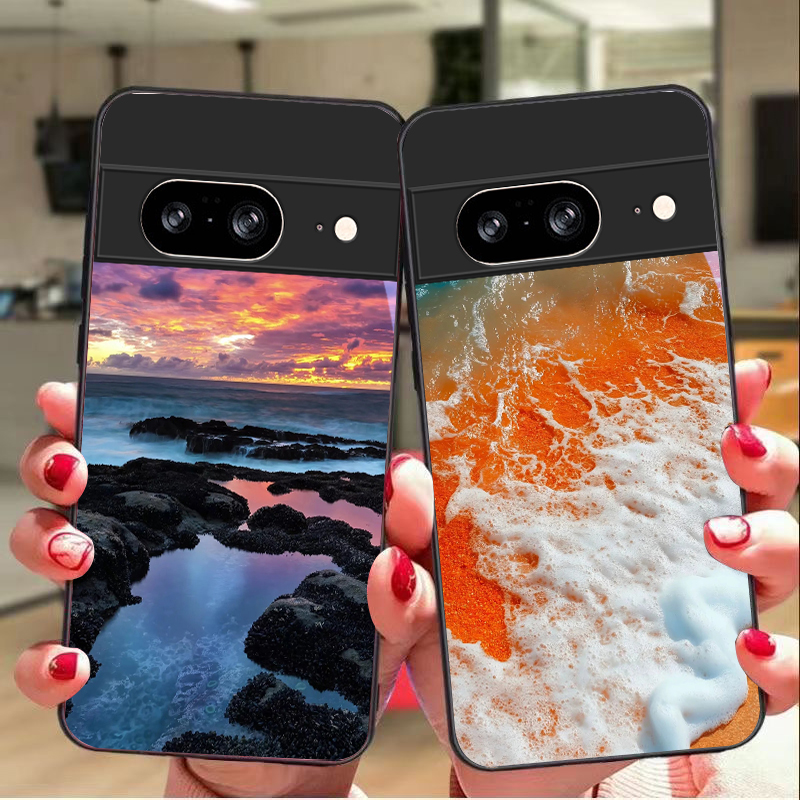 Coastal Sunset Scenery For Goo - Phone Cases Google Pixel 7 review and price