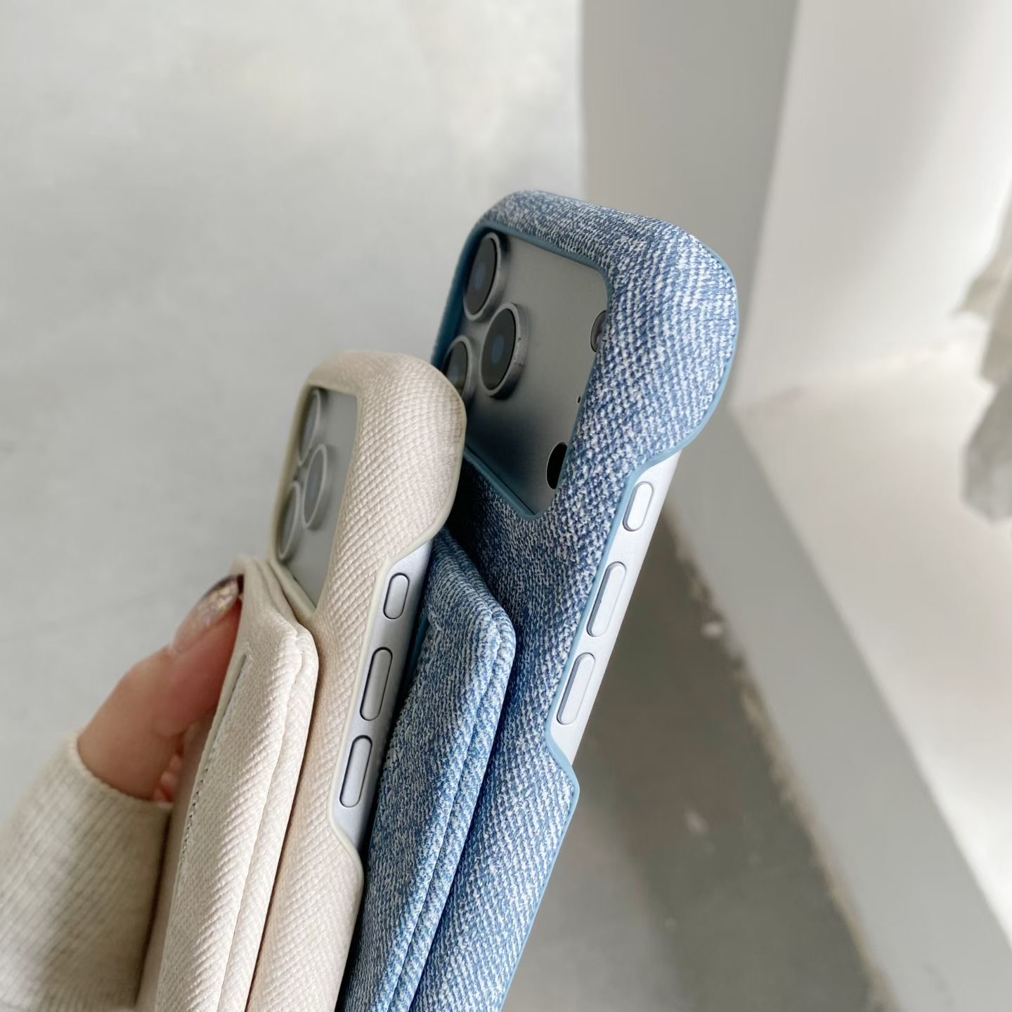 Jeans zipper money wallet card - Phone Cases With Wallet review and price