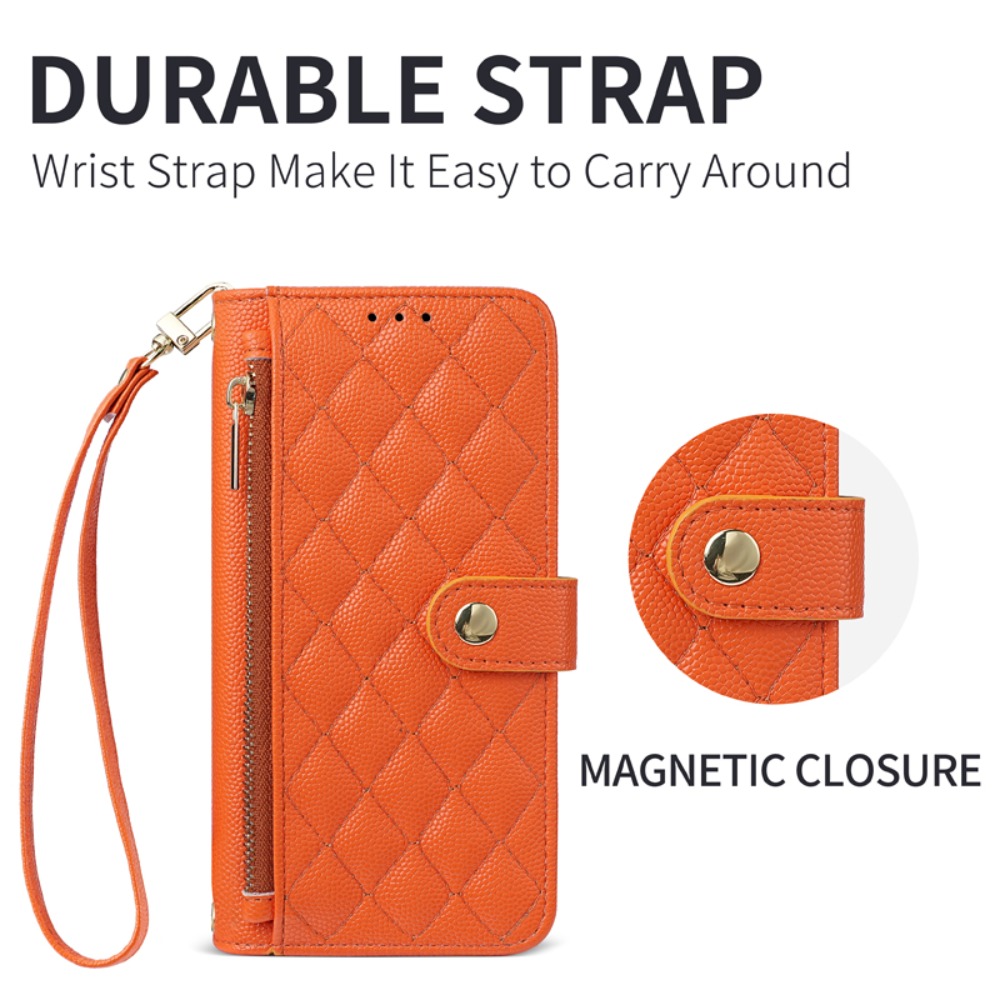 Ling Grid Pattern Wallet Phone - Phone Cases You Can Design review and price