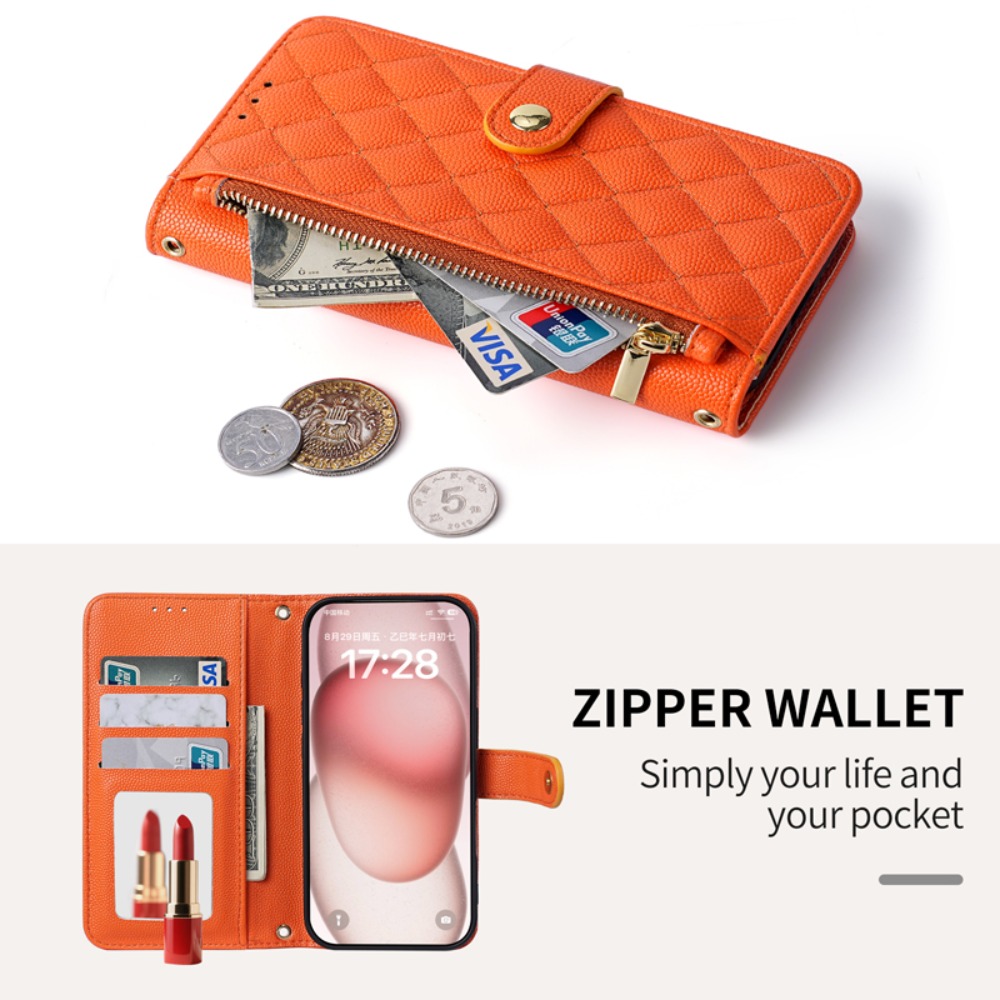 Ling Grid Pattern Wallet Phone - Phone Cases You Can Design review and price