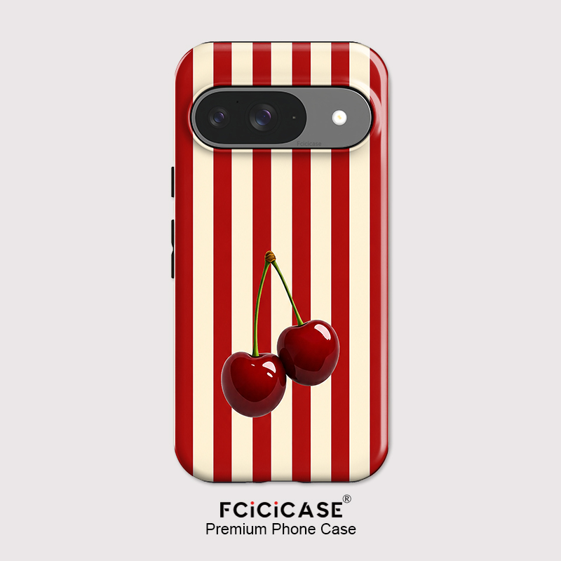 Fcicicase Cherry Stripe Patter - Phone Cases Pixel 10 Pro review and price