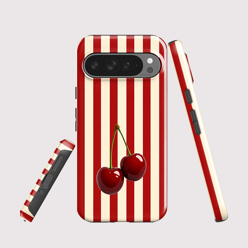 Fcicicase Cherry Stripe Patter - Phone Cases Pixel 10 Pro review and price