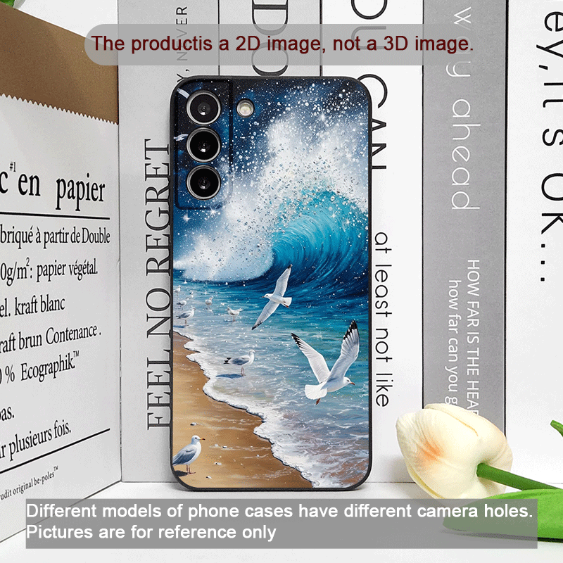 Summer Beach Blue Ocean Wave P - Phone Cases Beach review and price