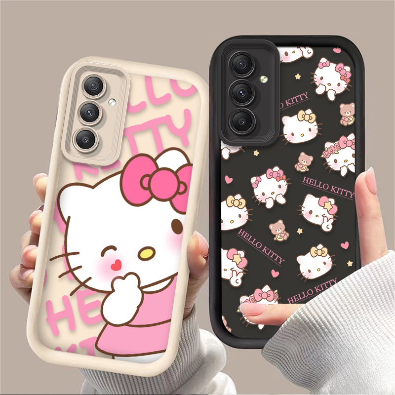 Sanrio Pink Hello Kitty Case f - Phone Cases For Samsung A14 review and price