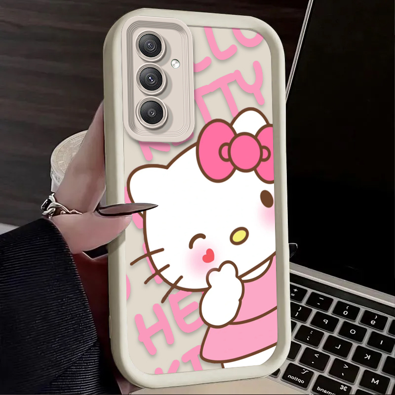 Sanrio Pink Hello Kitty Case f - Phone Cases For Samsung A14 review and price
