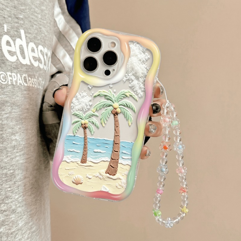 Summer Beach Coconut Trees Pho - Phone Cases Beach review and price