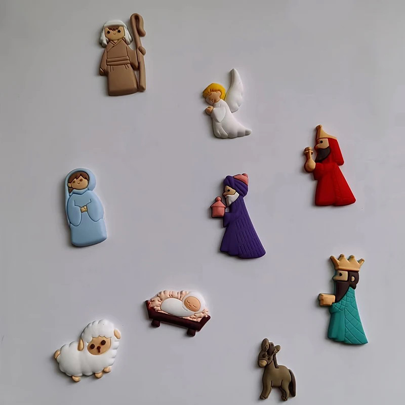 9pcs/Set Jesus Fridge Magnets  - Phone Cases Jesus review and price