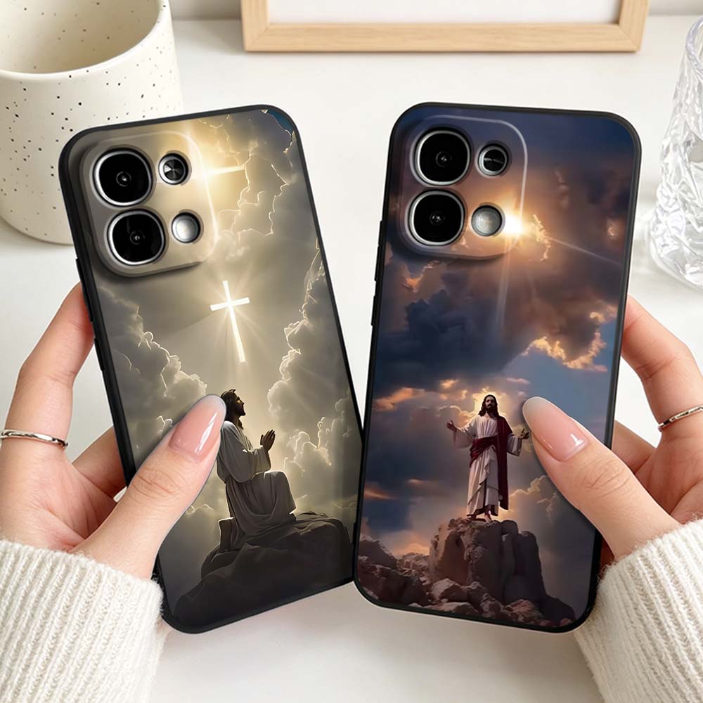 The Cross And Jesus Pattern Fo - Phone Cases Jesus review and price