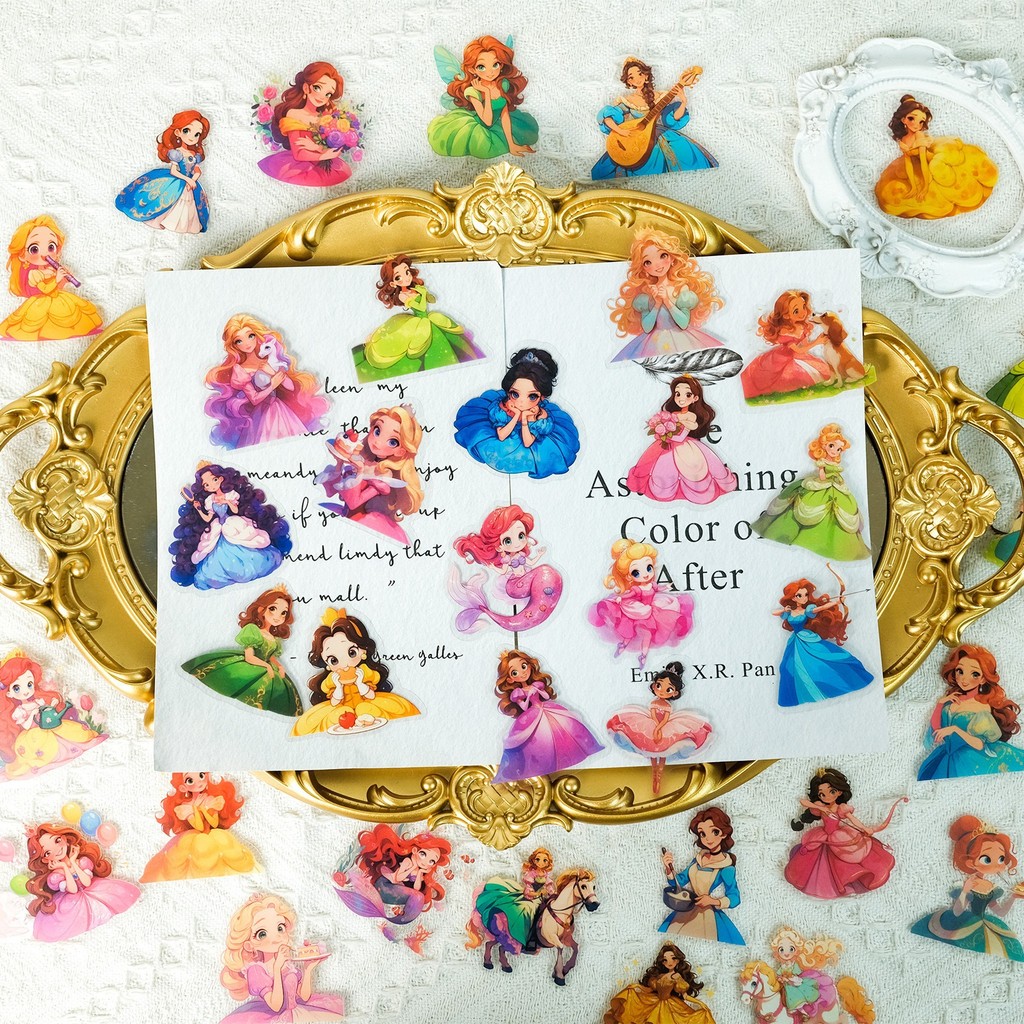 50 Pcs Fairy Tale Princess Tra - Phone Cases Kids review and price