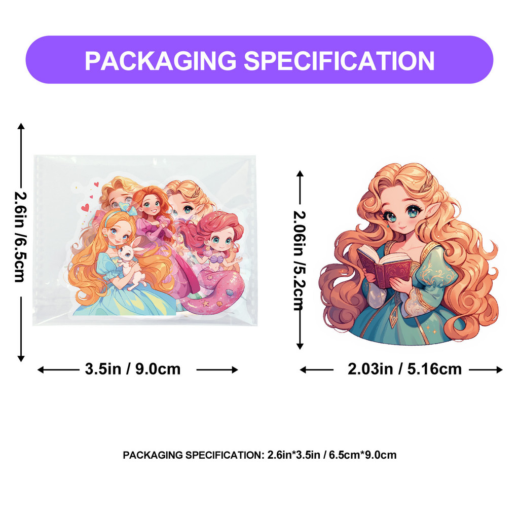 50 Pcs Fairy Tale Princess Tra - Phone Cases Kids review and price