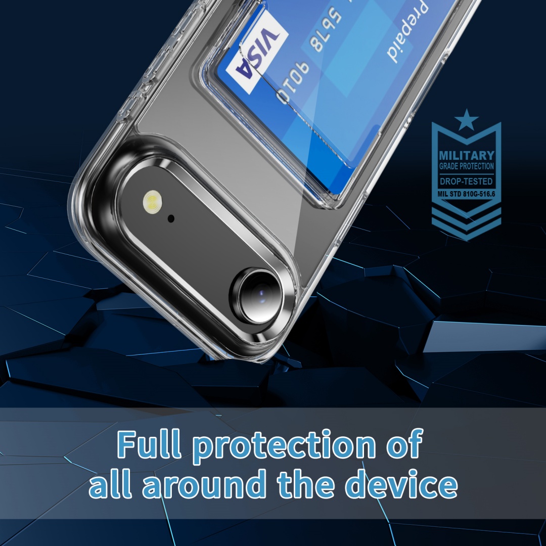 Luxury Clear Card Slot Holder  - Phone Cases Classy review and price