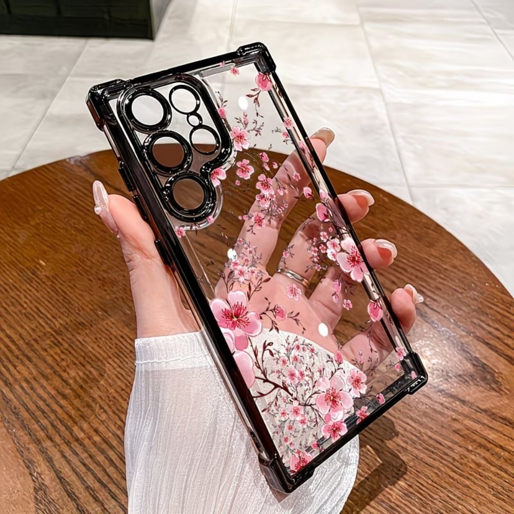 Cherry Blossom Electroplated F - Phone Cases Silicone review and price