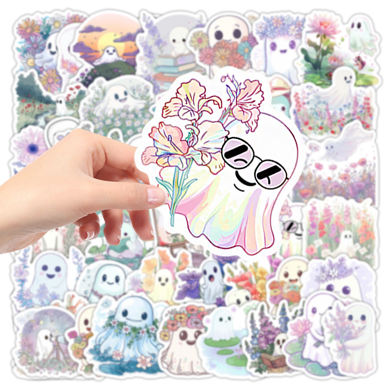 50PCS Cute White Ghost Graffit - Phone Cases Kids review and price