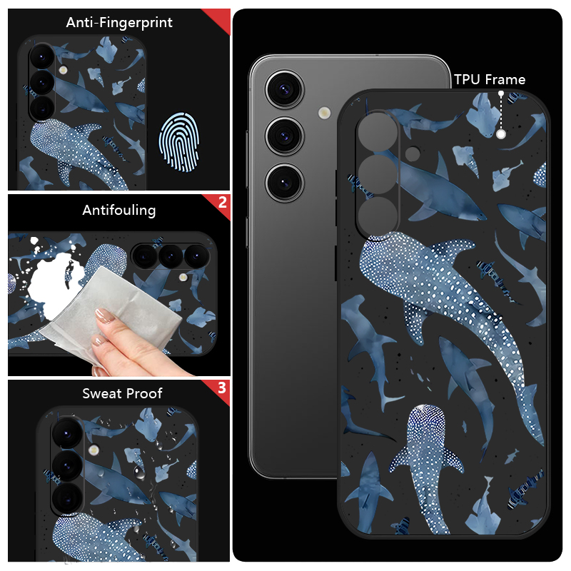 Whale Pattern Lanyard Case For - Phone Cases For Samsung A14 review and price